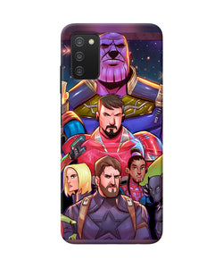 Avengers animate Samsung A03s Back Cover