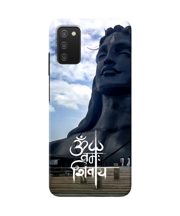 Adiyogi statue Samsung A03s Back Cover