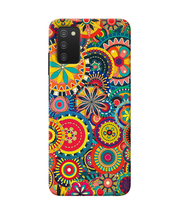 Colorful circle pattern Samsung A03s Back Cover