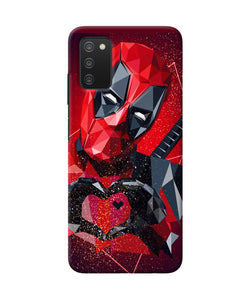 Deadpool love Samsung A03s Back Cover