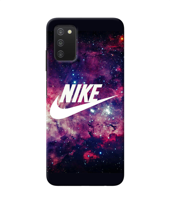 NIke galaxy logo Samsung A03s Back Cover