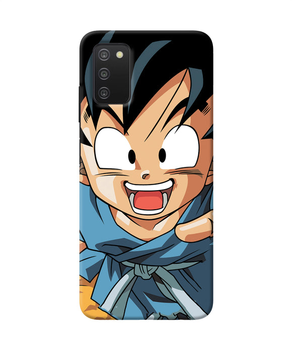 Goku z character Samsung A03s Back Cover