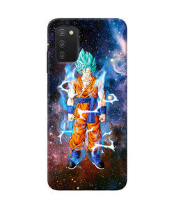 Vegeta goku galaxy Samsung A03s Back Cover