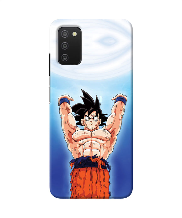 Goku super saiyan power Samsung A03s Back Cover