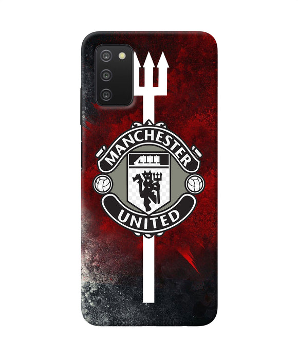Manchester united Samsung A03s Back Cover