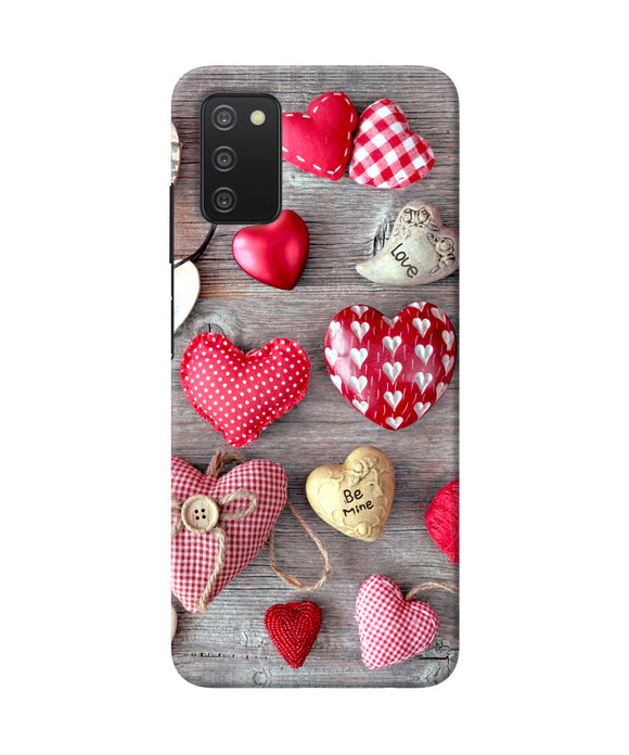 Heart gifts Samsung A03s Back Cover