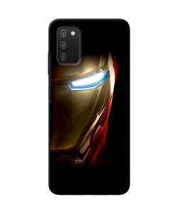 Ironman half face Samsung A03s Back Cover