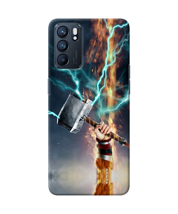 Thor Hammer Mjolnir Oppo Reno6 5G Back Cover