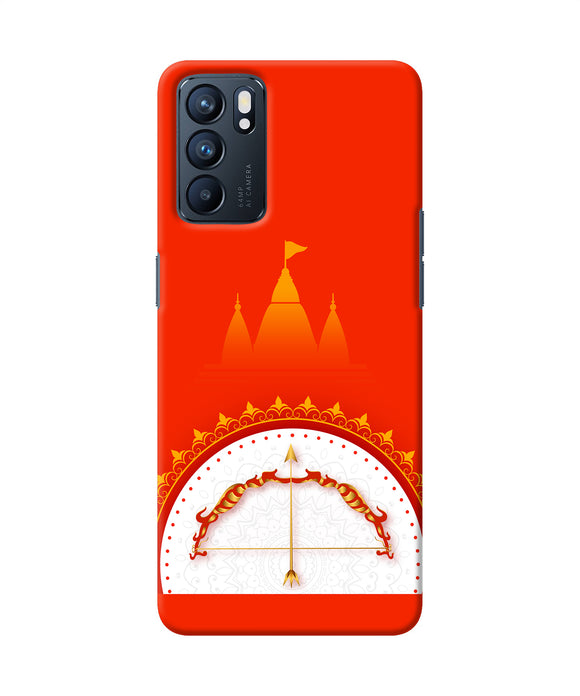 Ram Mandir Bow Arrow Oppo Reno6 5G Back Cover