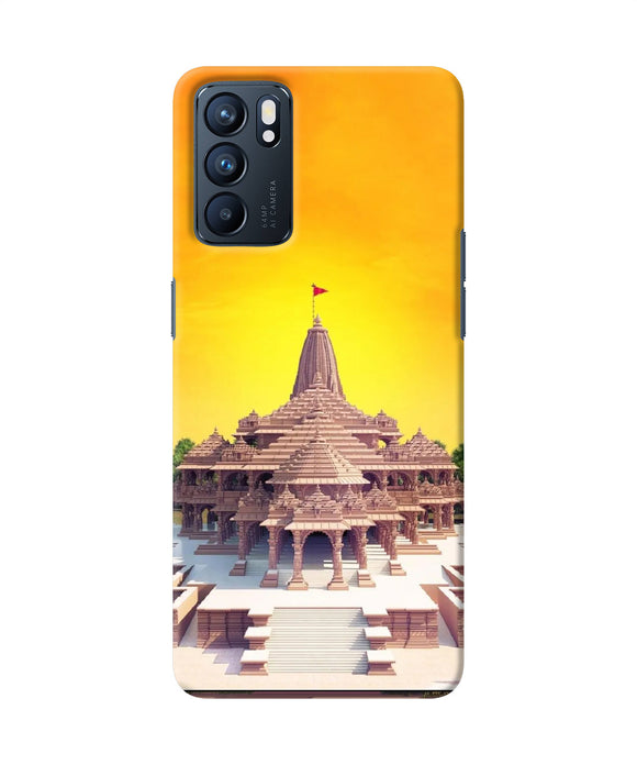 Ram Mandir Ayodhya Oppo Reno6 5G Back Cover