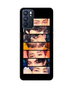 BTS Eyes Oppo Reno6 5G Back Cover