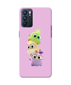 Cute Little Birds Oppo Reno6 5G Back Cover