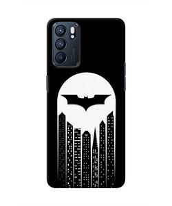 Batman Gotham City Oppo Reno6 5G Real 4D Back Cover