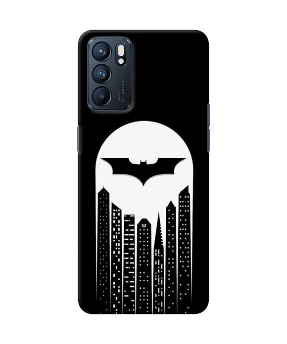 Batman Gotham City Oppo Reno6 5G Real 4D Back Cover