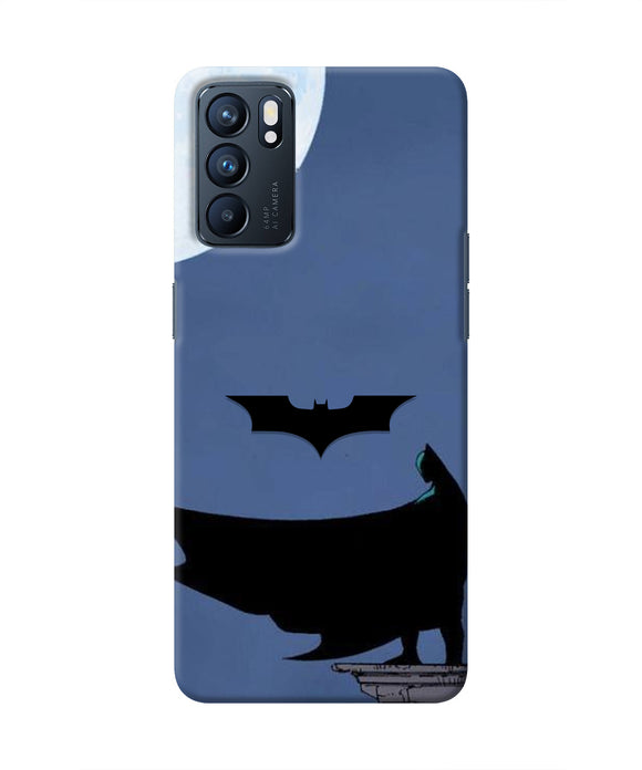 Batman Night City Oppo Reno6 5G Real 4D Back Cover