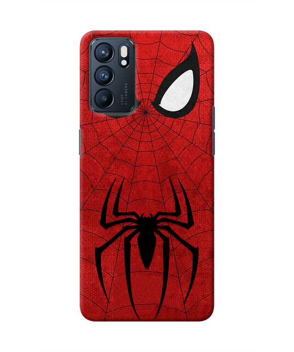 Spiderman Eyes Oppo Reno6 5G Real 4D Back Cover
