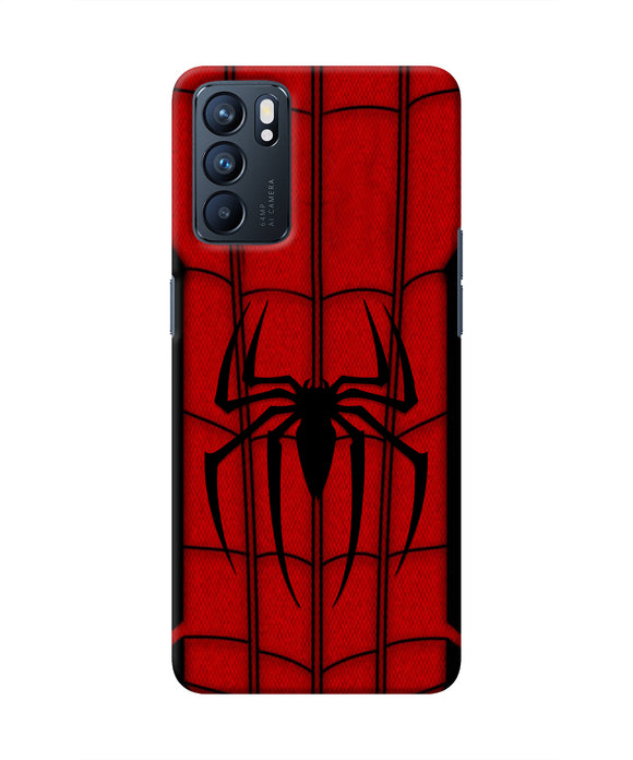 Spiderman Costume Oppo Reno6 5G Real 4D Back Cover