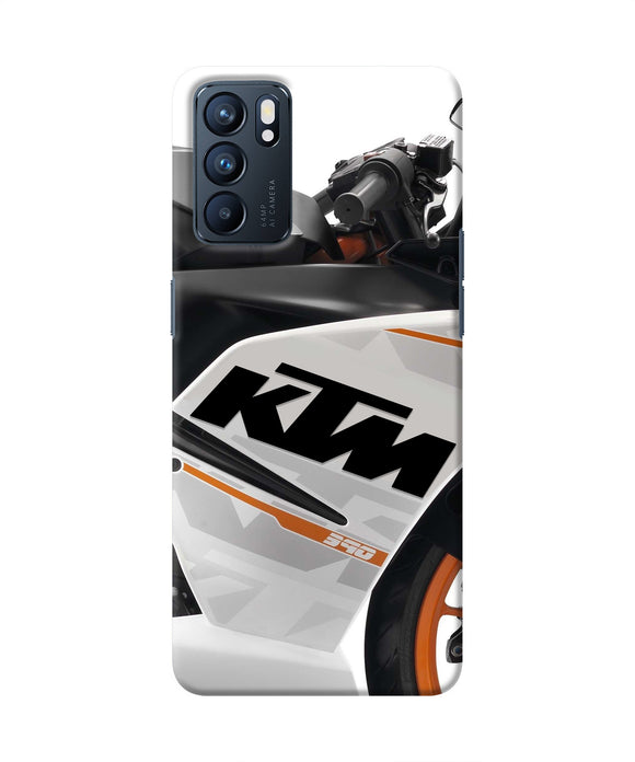 KTM Bike Oppo Reno6 5G Real 4D Back Cover