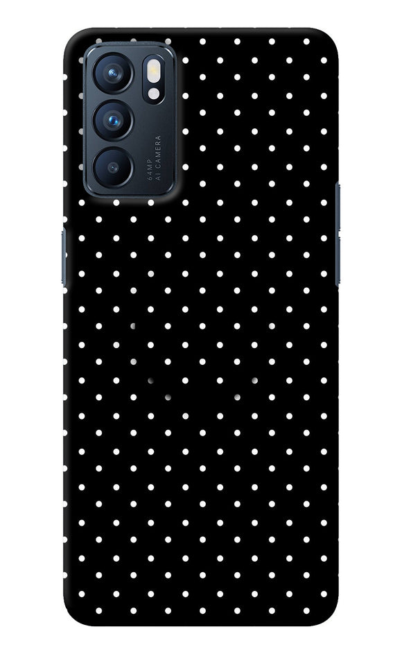 White Dots Oppo Reno6 5G Pop Case