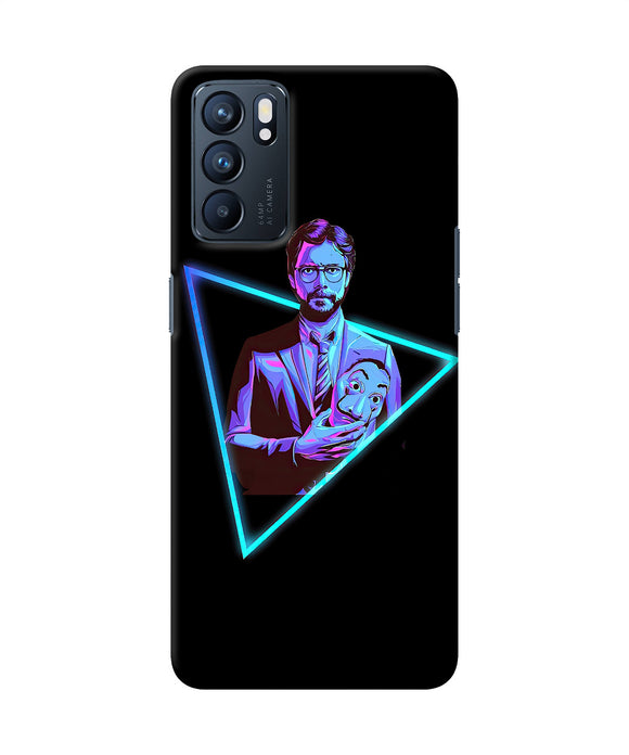 Money Heist Professor In Pub Oppo Reno6 5G Back Cover