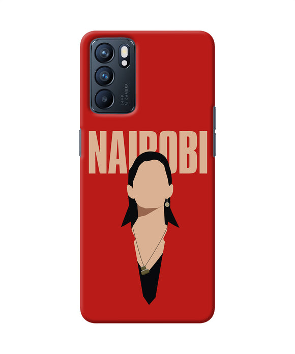 Nairobi Paint Money Heist Oppo Reno6 5G Back Cover