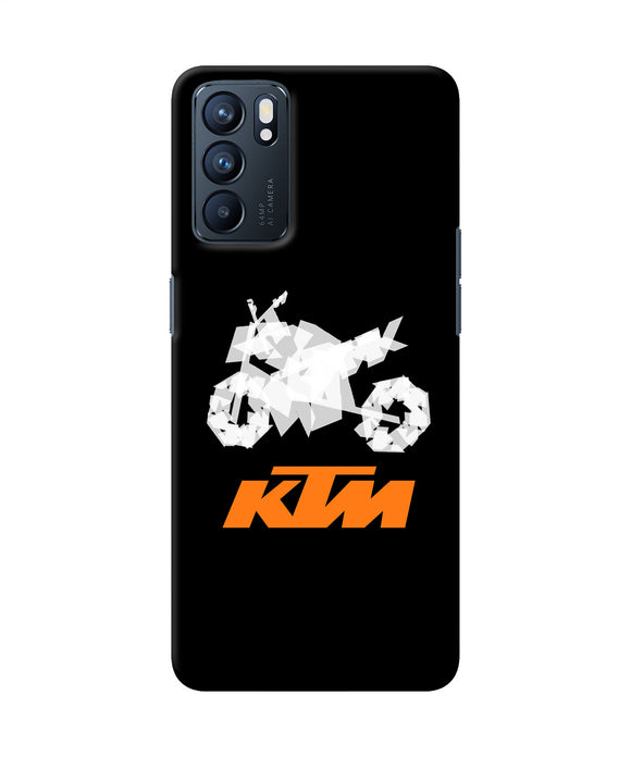 KTM sketch Oppo Reno6 5G Back Cover