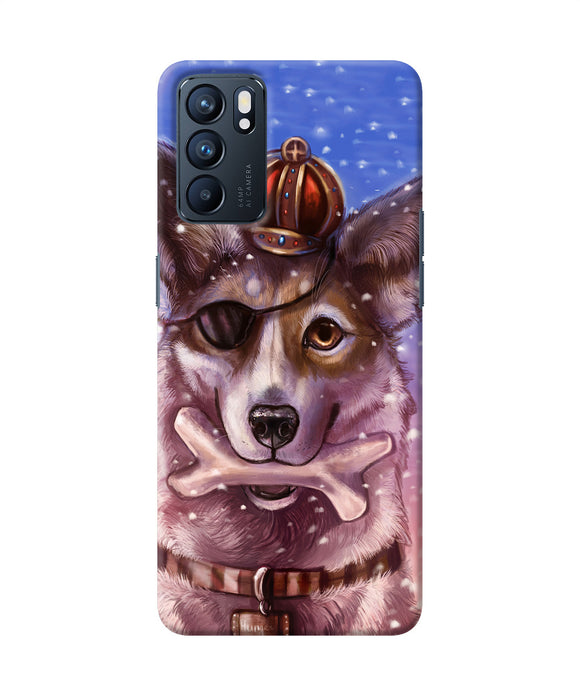 Pirate wolf Oppo Reno6 5G Back Cover