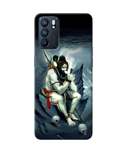 Lord shiva chillum Oppo Reno6 5G Back Cover