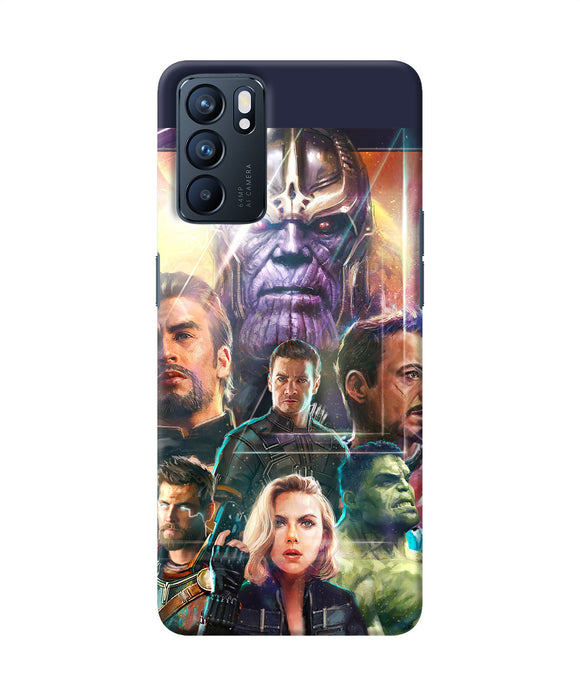 Avengers poster Oppo Reno6 5G Back Cover