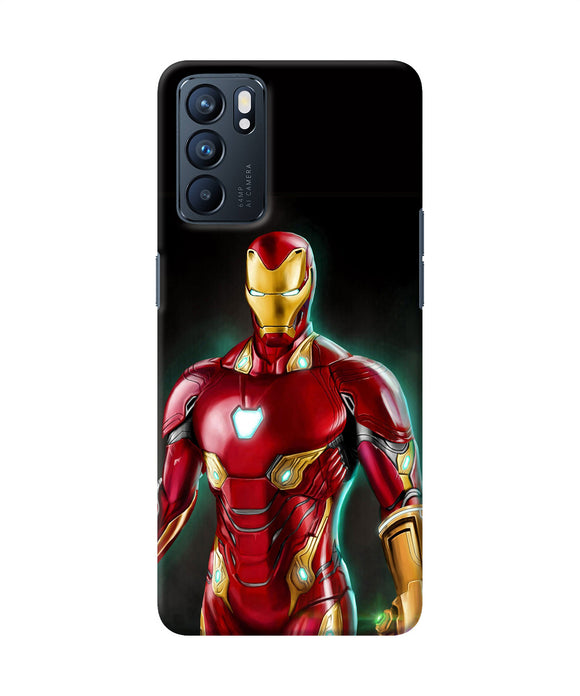 Ironman suit Oppo Reno6 5G Back Cover