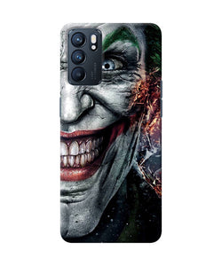 Joker half face Oppo Reno6 5G Back Cover