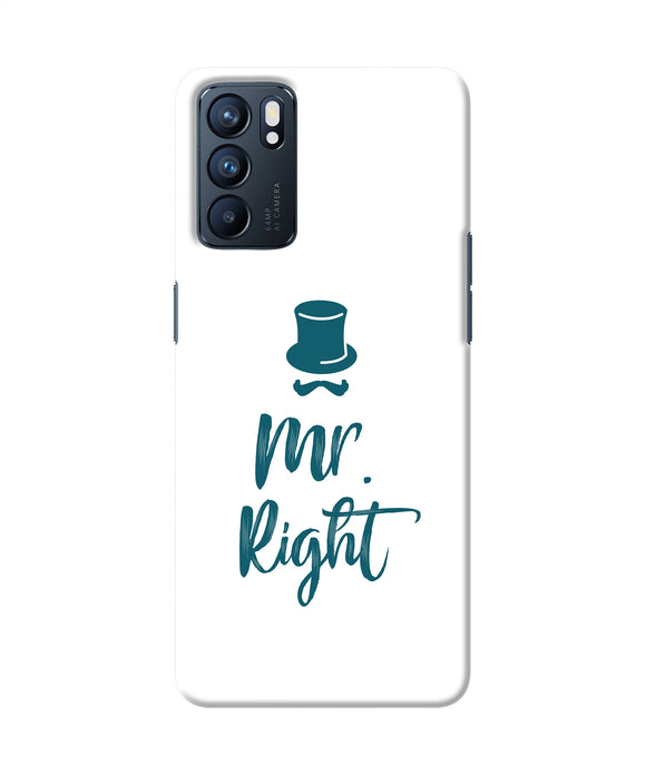 My right Oppo Reno6 5G Back Cover