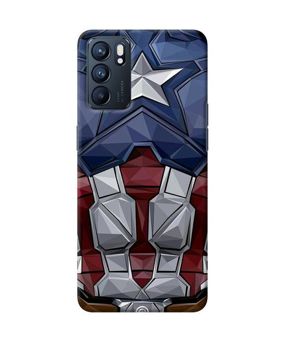 Captain suit Oppo Reno6 5G Back Cover