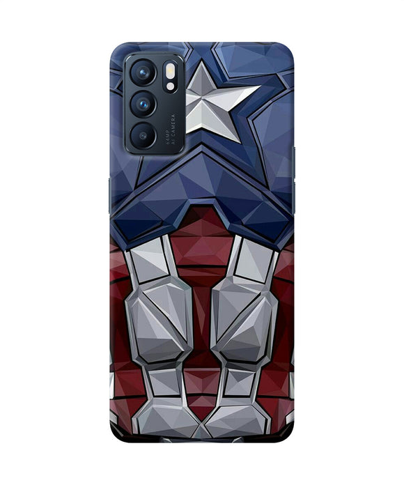 Captain suit Oppo Reno6 5G Back Cover