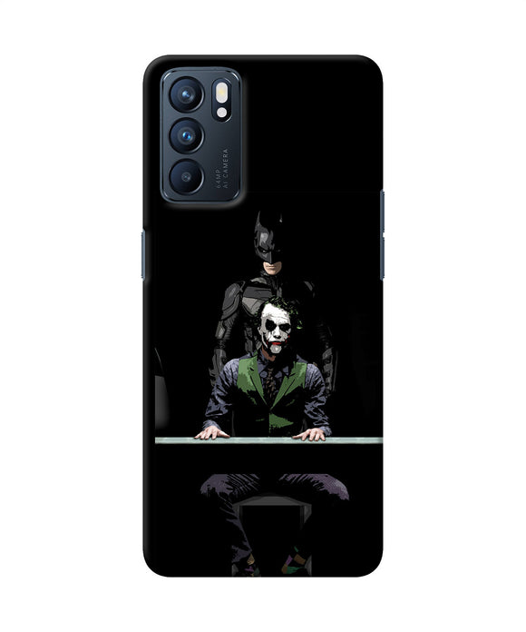 Batman vs joker Oppo Reno6 5G Back Cover