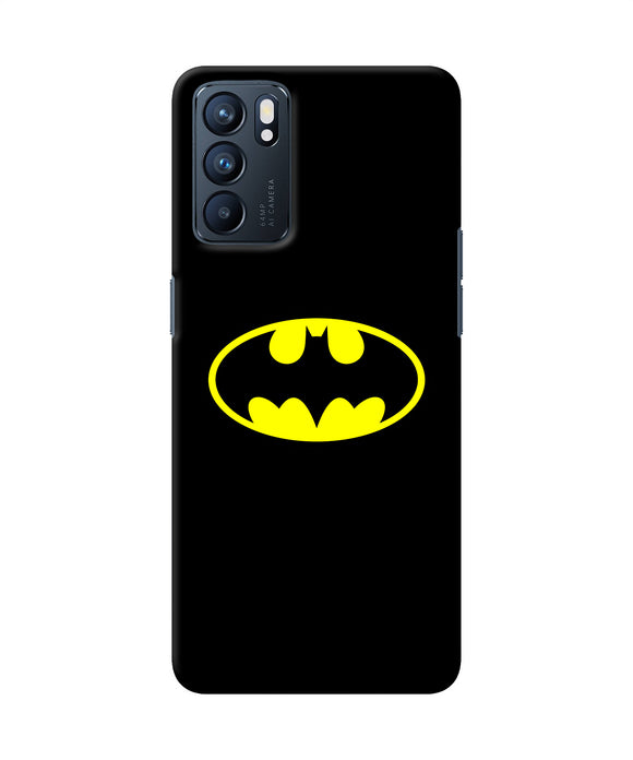 Batman logo Oppo Reno6 5G Back Cover