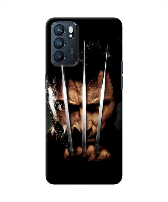 Wolverine poster Oppo Reno6 5G Back Cover