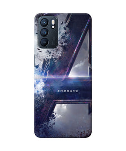 Avengers end game poster Oppo Reno6 5G Back Cover