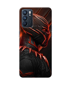 Black panther Oppo Reno6 5G Back Cover