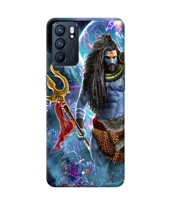 Lord shiva universe Oppo Reno6 5G Back Cover