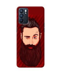 Beardo character Oppo Reno6 5G Back Cover