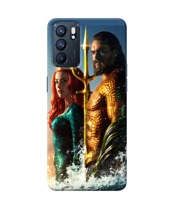 Aquaman couple Oppo Reno6 5G Back Cover