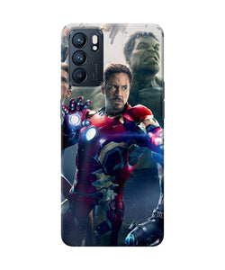 Avengers space poster Oppo Reno6 5G Back Cover