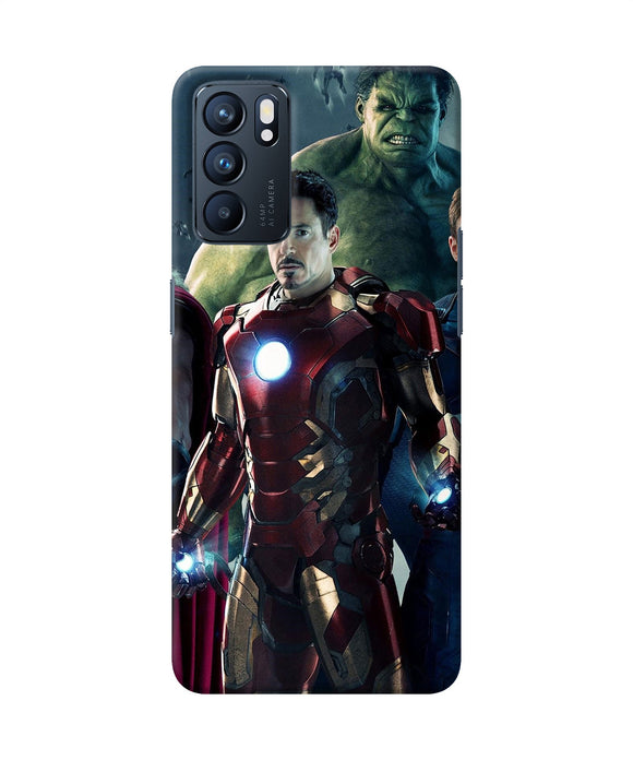 Ironman hulk space Oppo Reno6 5G Back Cover