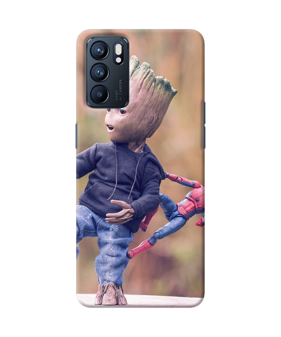 Groot fashion Oppo Reno6 5G Back Cover