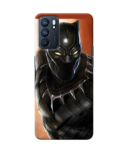 Black penthon super hero Oppo Reno6 5G Back Cover