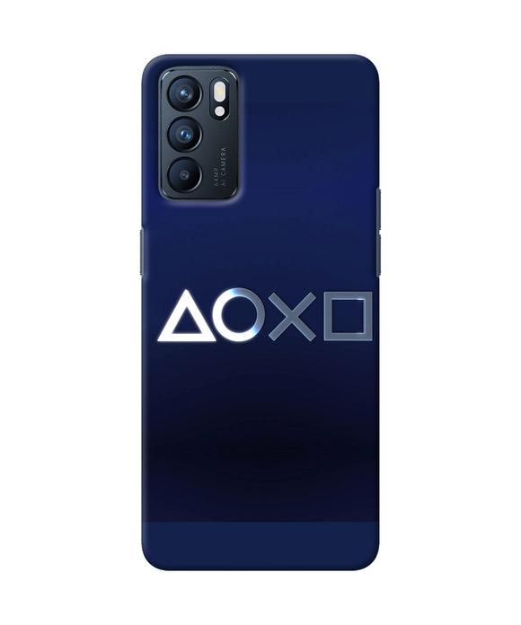 Aoxo logo Oppo Reno6 5G Back Cover