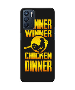 Pubg chicken dinner Oppo Reno6 5G Back Cover