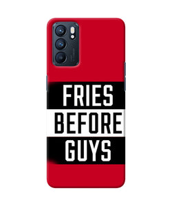 Fries before guys quote Oppo Reno6 5G Back Cover