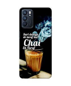 Chai ek taraf quote Oppo Reno6 5G Back Cover